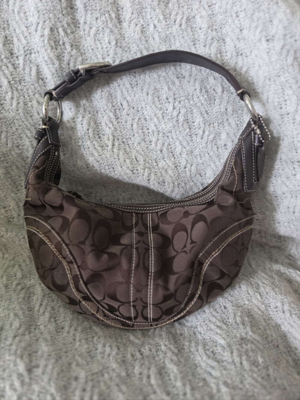 Coach Y2k Soho Hobo Shoulder Bag in Brown: 10073